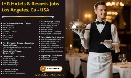 IHG Hotels & Resorts Jobs Los Angeles, Ca - USA