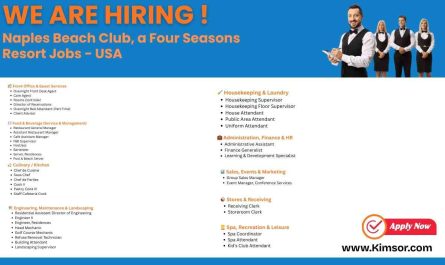 Naples Beach Club, a Four Seasons Resort Jobs - USA
