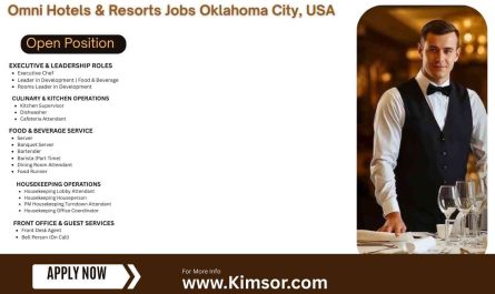 Omni Hotels & Resorts Jobs Oklahoma City, USA