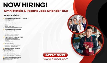 Omni Hotels & Resorts Jobs Orlando- USA