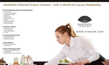 Mandarin Oriental Greece Careers – Join a World of Luxury Hospitality