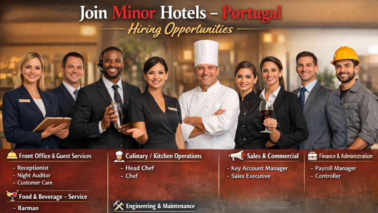 Join Minor Hotels – Portugal Hiring Opportunities