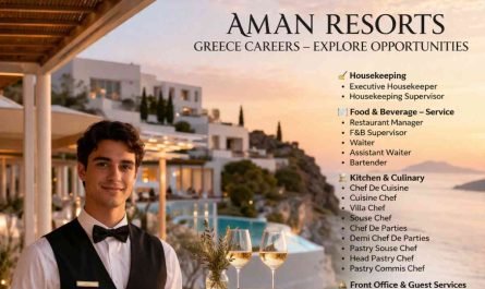 Aman Resorts Greece Careers – Explore Opportunities